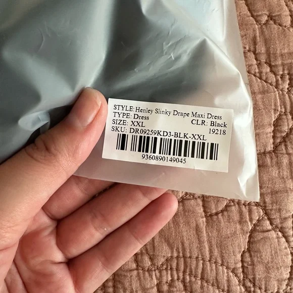 Meshki Black Open-Back Maxi Dress - Picture 6 of 7